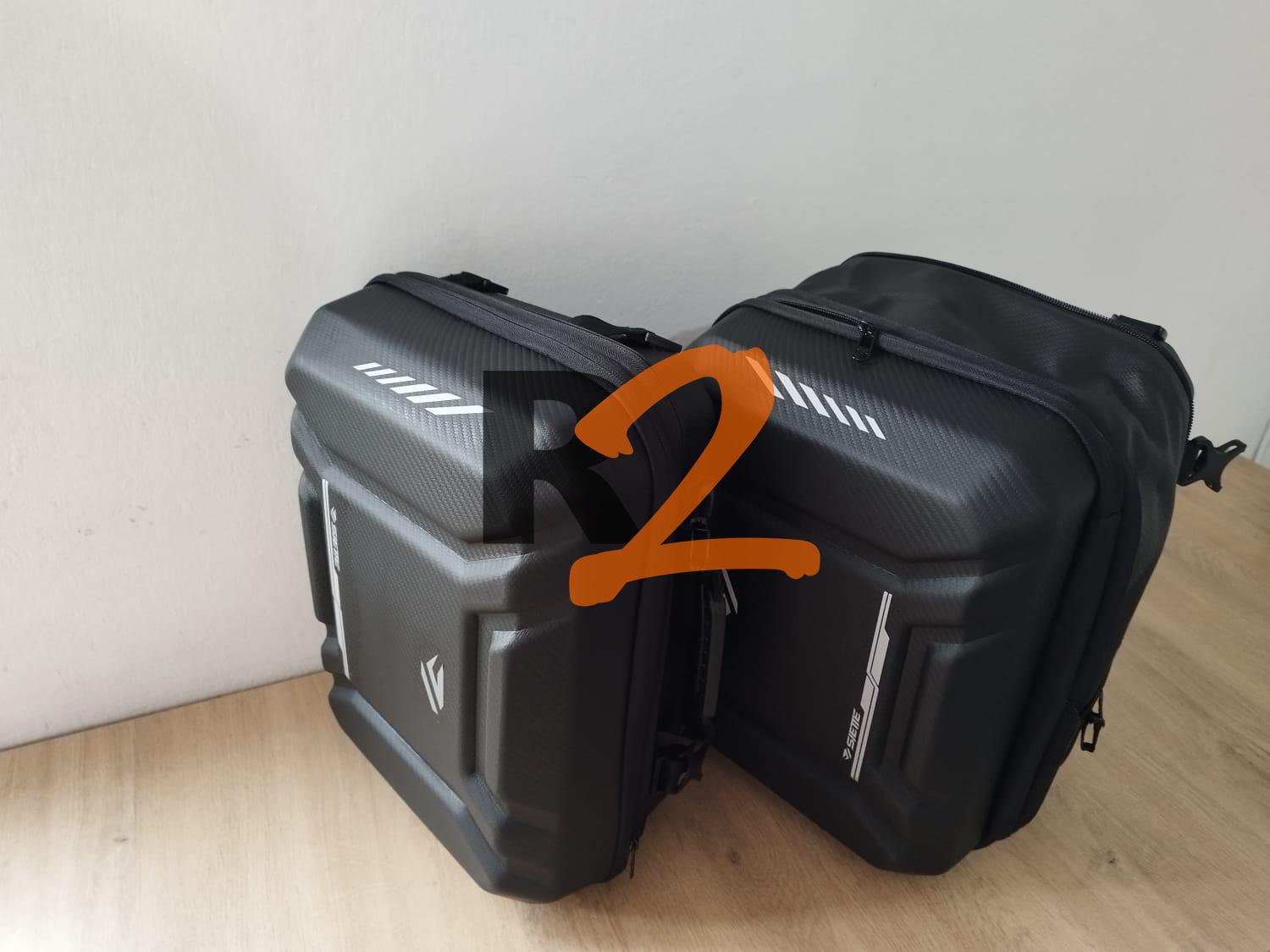 Combo viajero X2 Alforjas semirigidas 30L - Image 2