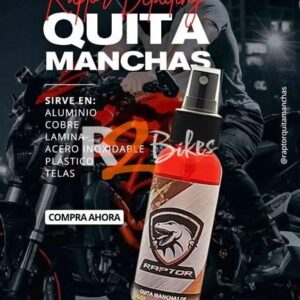 Quitamanchas raptor limpiador de exosto