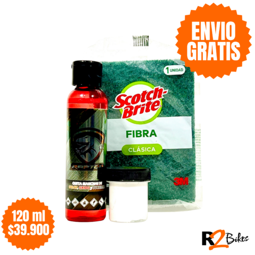 R2 Bikes - Raptor quitamanchas y oxido