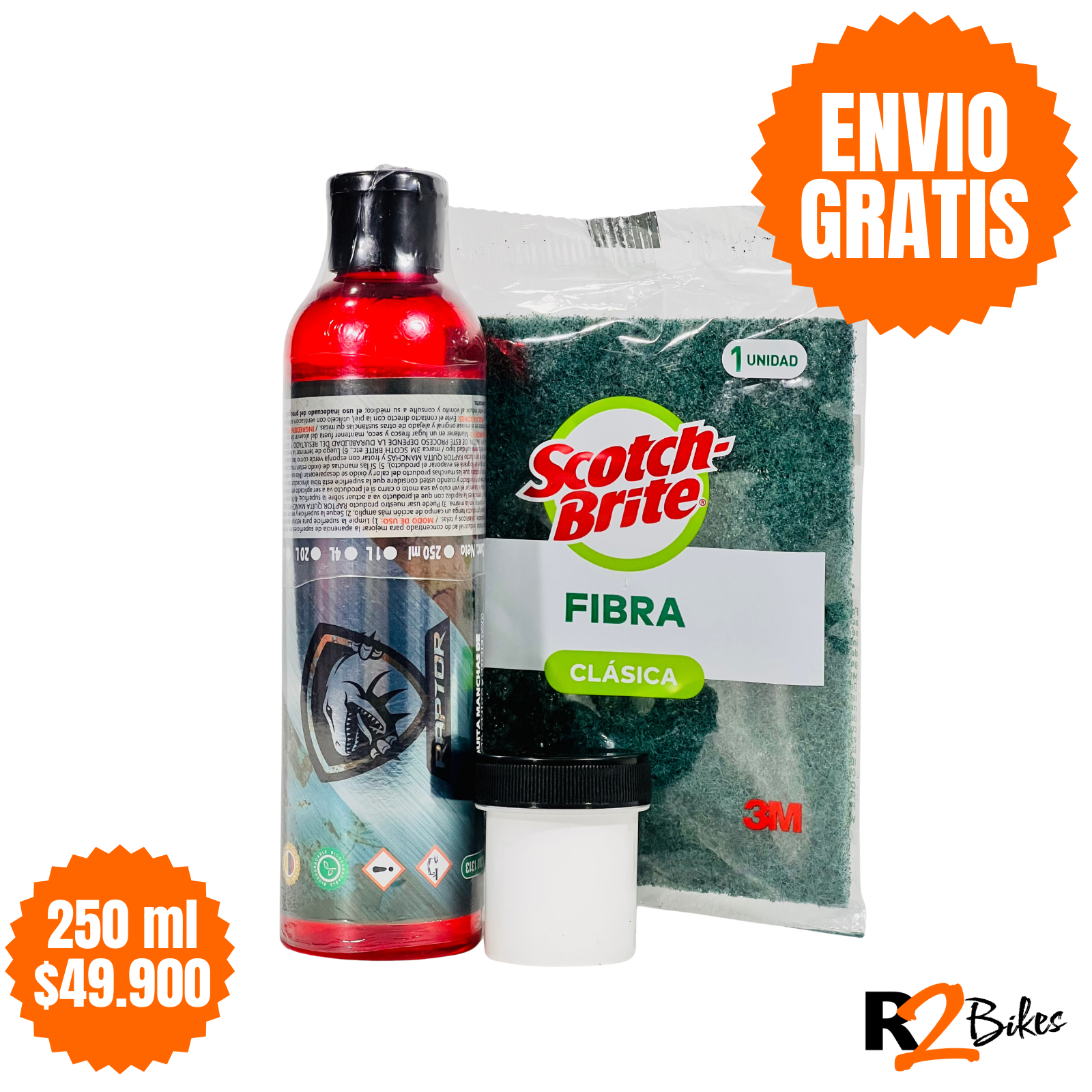 Raptor quitamanchas R2 Bikes