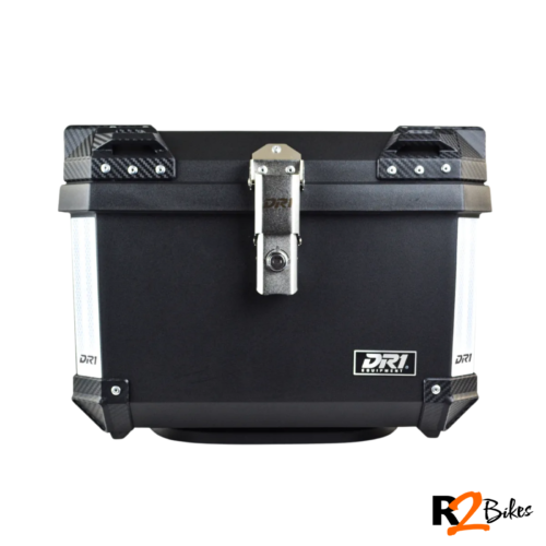 R2 Bikes - Maletero Cuadrado Dr1 57 Lt Black Color Negro