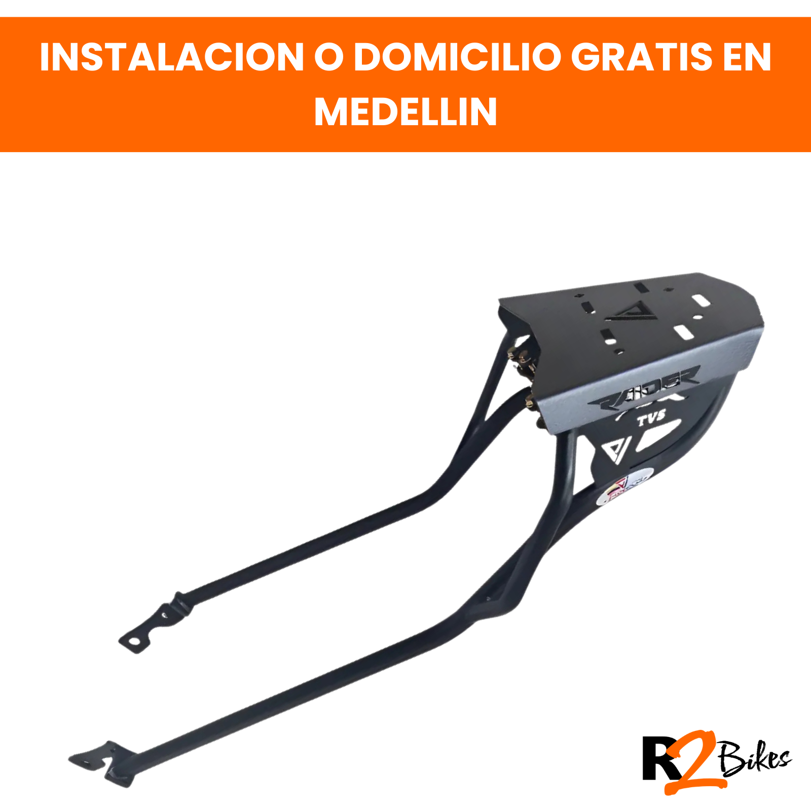 R2 BIKES - PARRILLA TVS RAIDER 125 MN