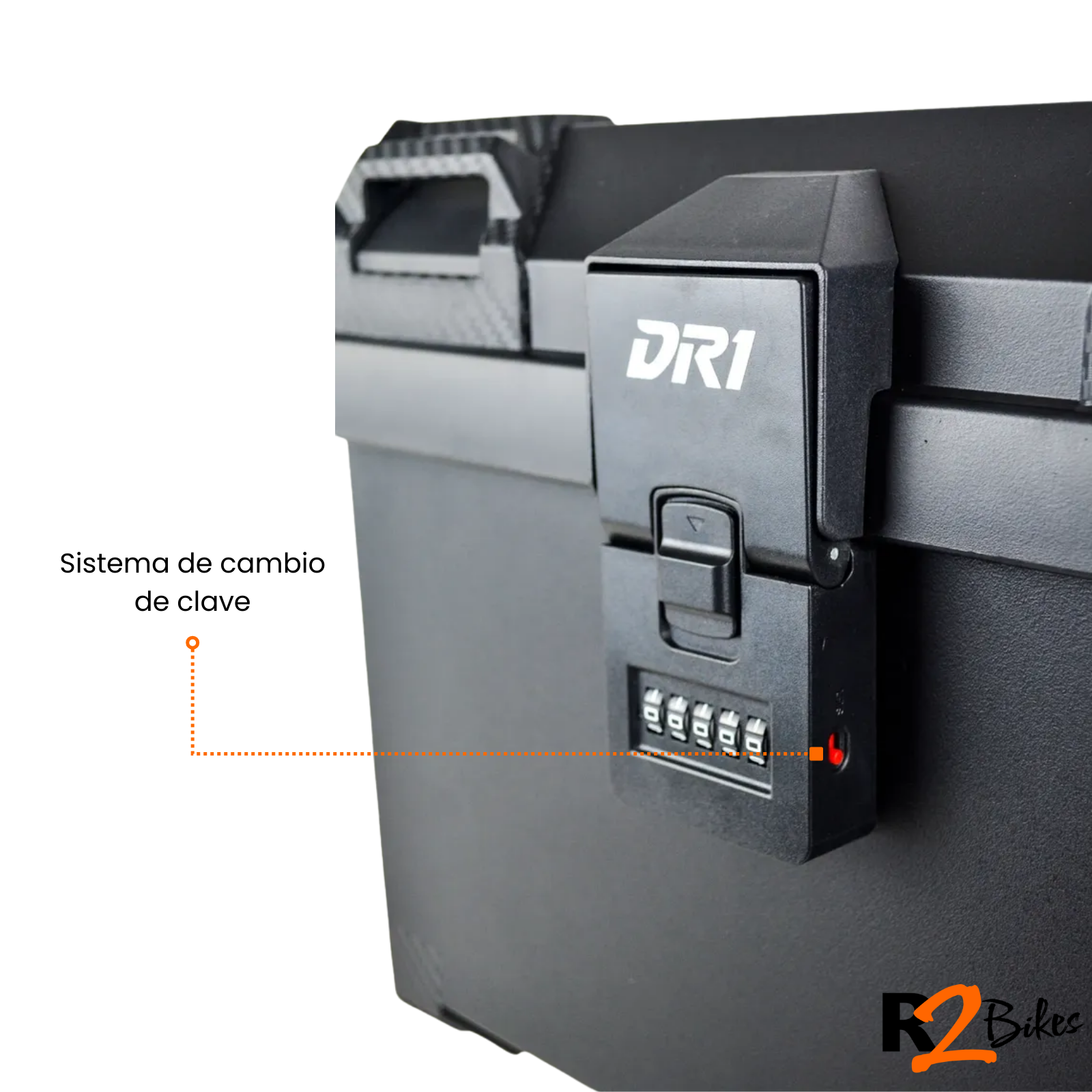 R2 Bikes - Maletero DR1 FIVE DIGITS 45 litros