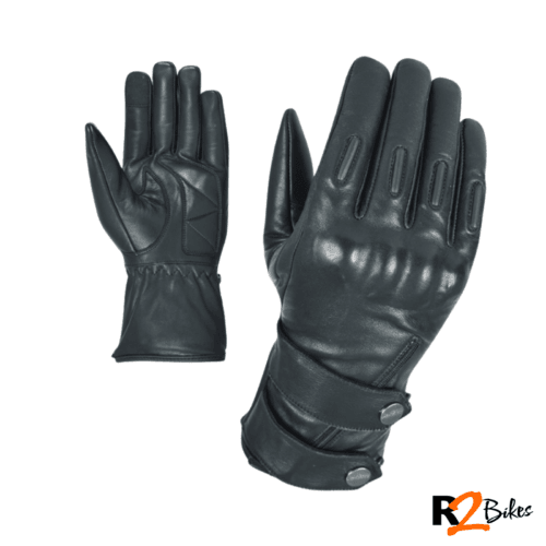 R2 Bikes - Guantes EN CUERO para motociclista XTR-4071 XTRONG