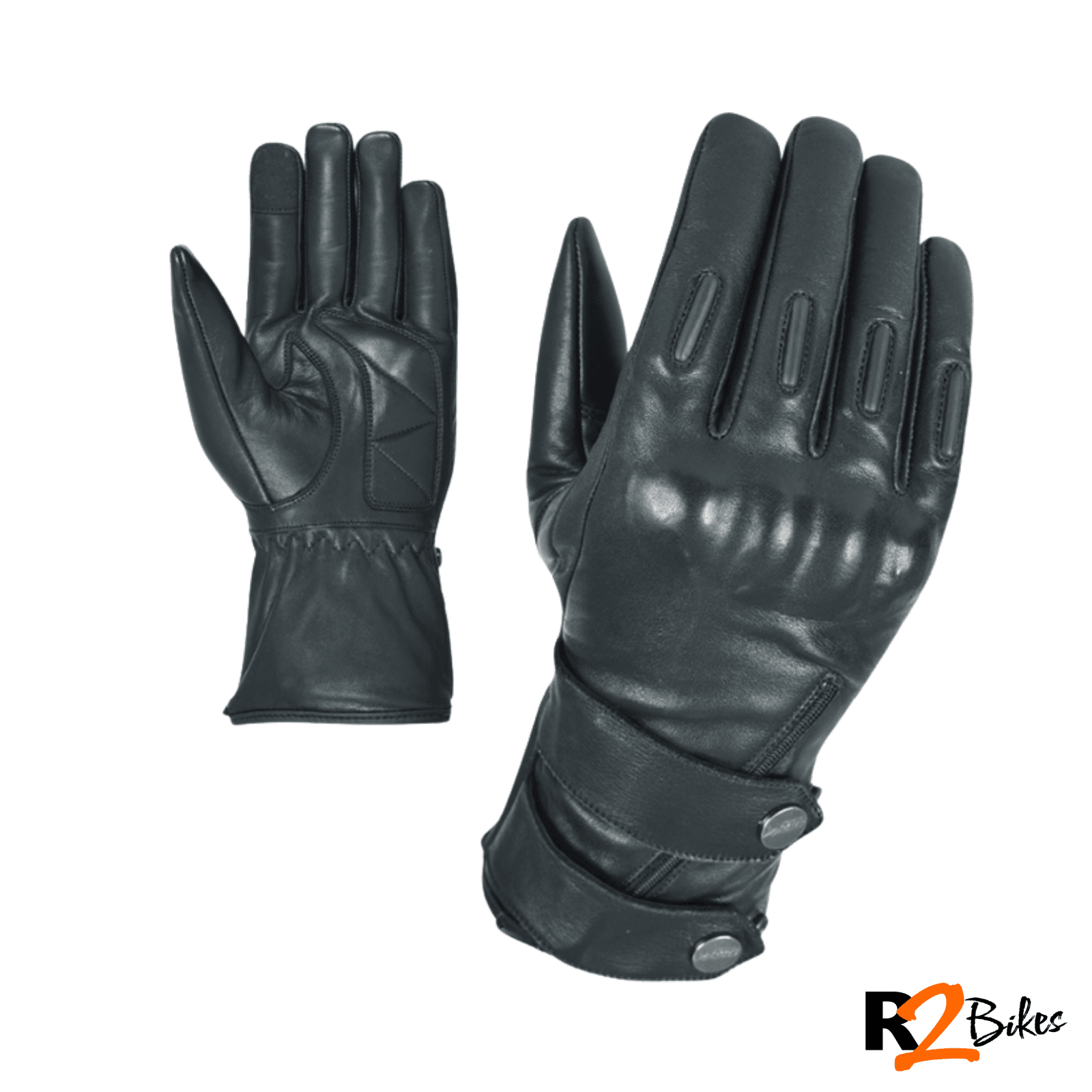 R2 Bikes - Guantes EN CUERO para motociclista XTR-4071 XTRONG