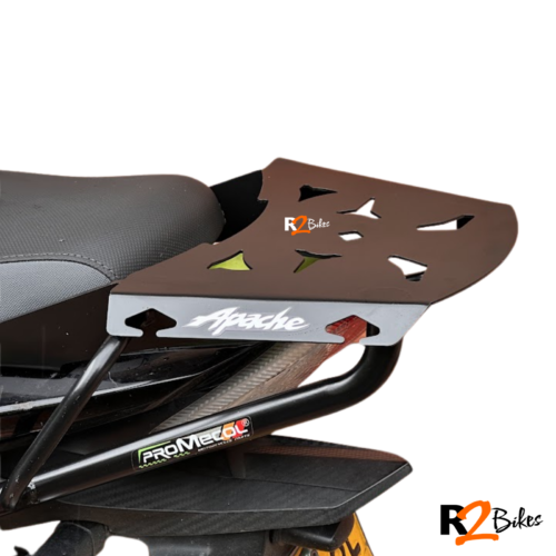 PARRILLA MOTO TVS APACHE RTR 160/180 BASE NEGRA